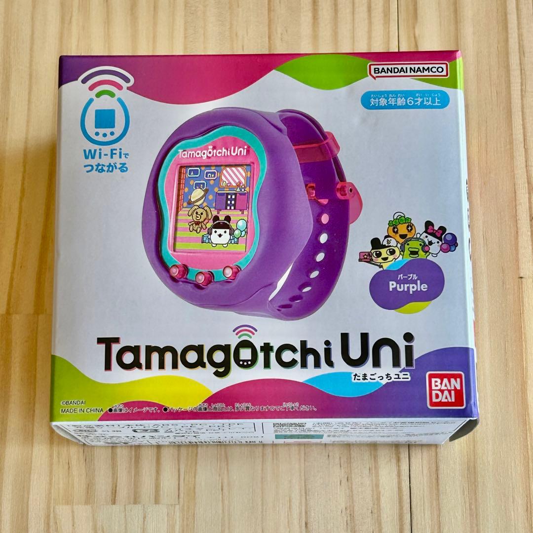 (箱付き) Tamagotchi Uni 紫色　たまごっちユニ