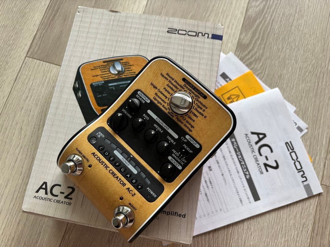 ZOOM AC-2 アコースティックエフェクター