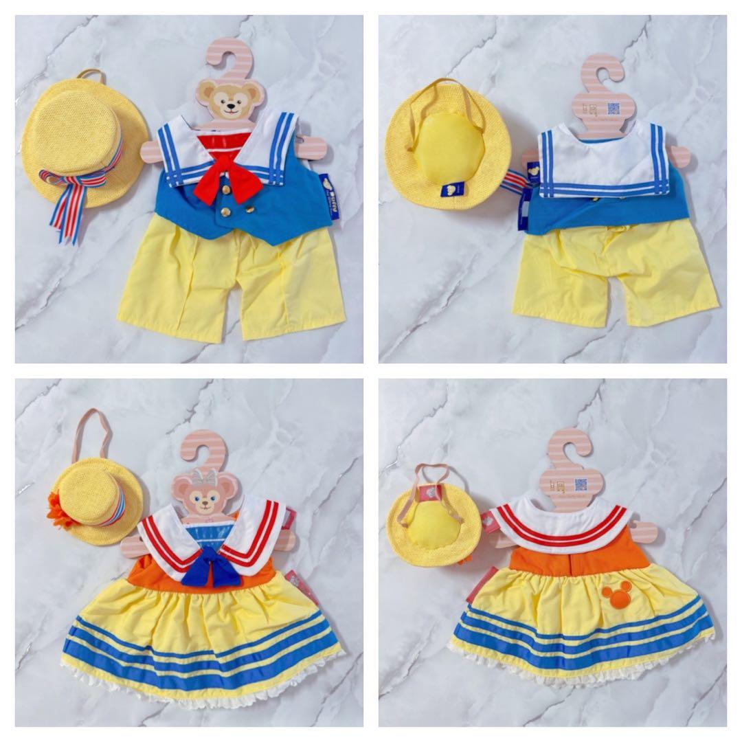 限定品　東京ディズニーシー ダッフィー シェリーメイ ぬいぐるみ コスチューム
