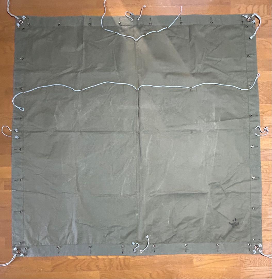 ①スイス軍幕 アルペンカモ 1枚