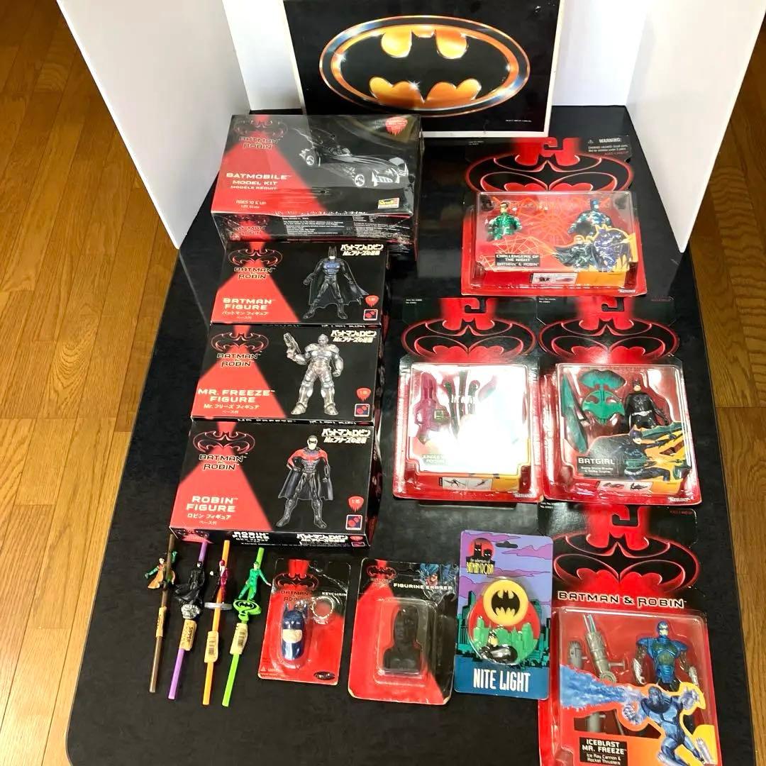 バットマンフィギュア　ケナー社　長谷川製作所プラモデル　トミー　まとめ売り