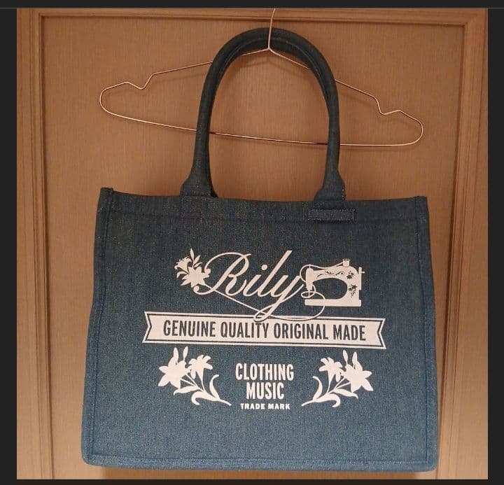 今市隆二 RILY デニムトートバッグ
