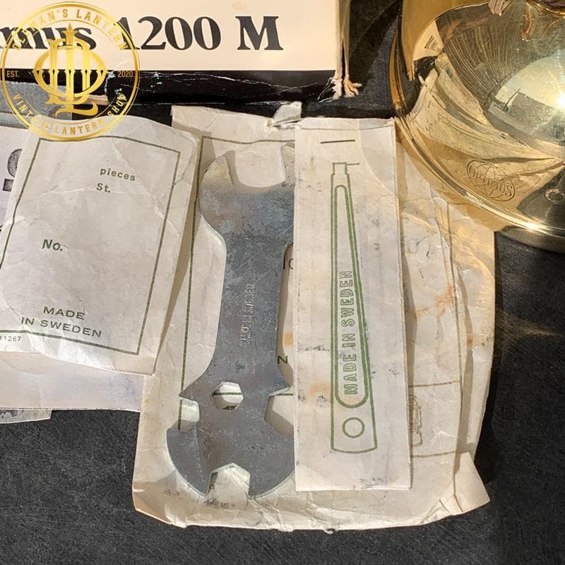 【初期モデル】OPTIMUS 1200 M 真鍮 予熱バーナー レバー式