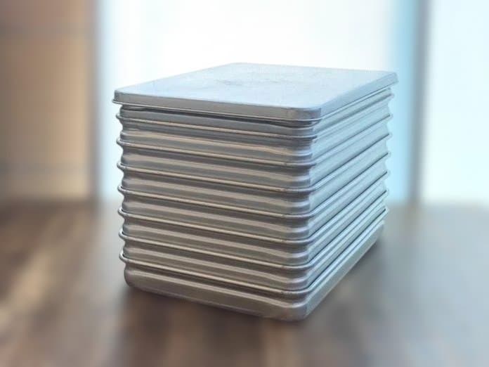 アカオアルミ 硬質アルミ 大60 番重8点 蓋×1 付き 業務用 システムバット