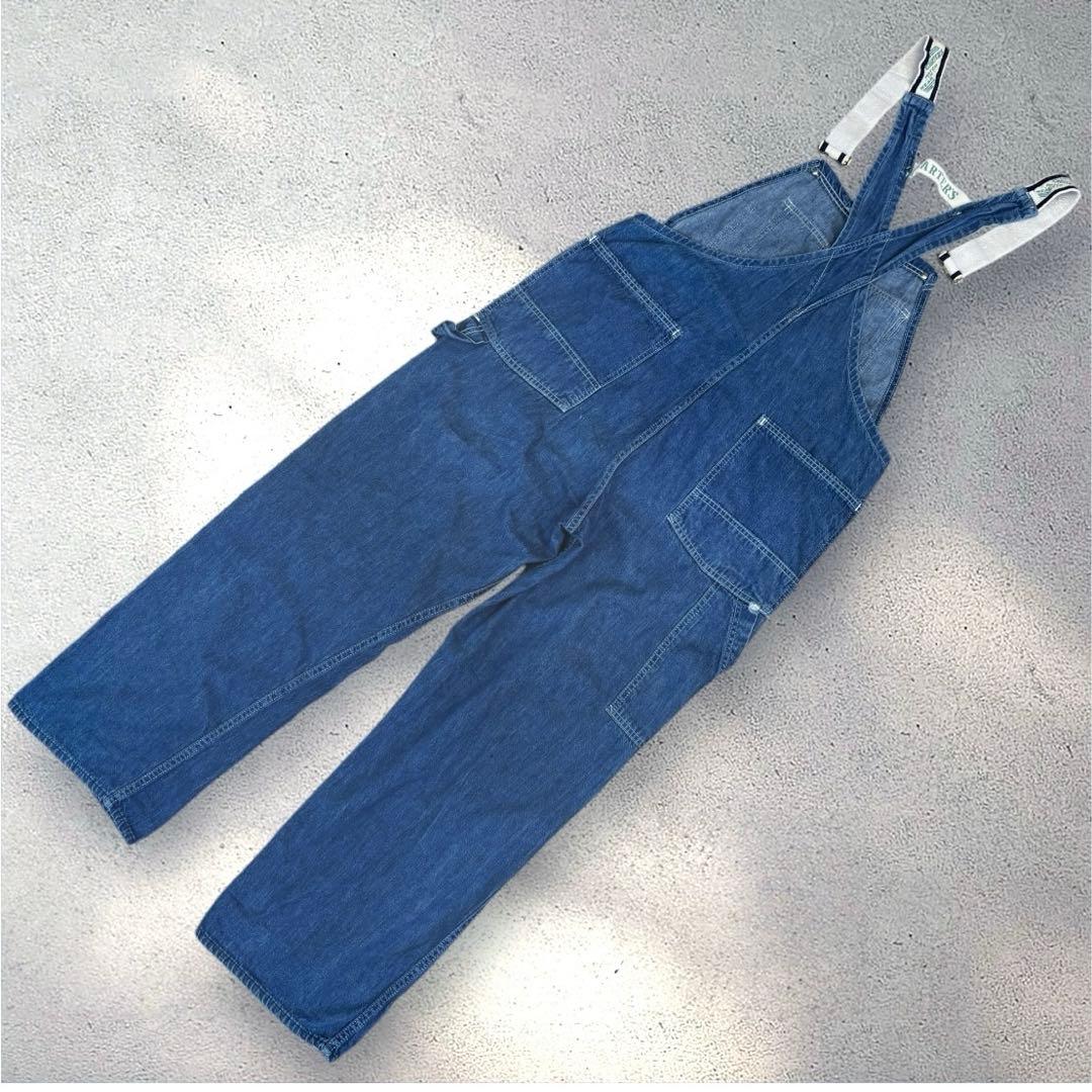 ビンテージ　CARTER’S 　ガチャポケ　耳付　デニム　オーバーオール