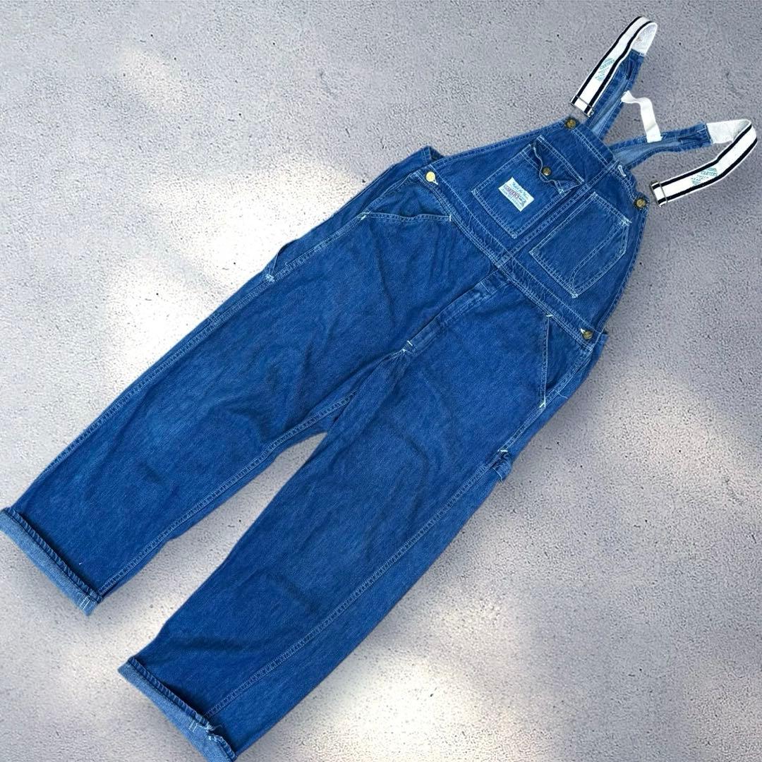 ビンテージ　CARTER’S 　ガチャポケ　耳付　デニム　オーバーオール