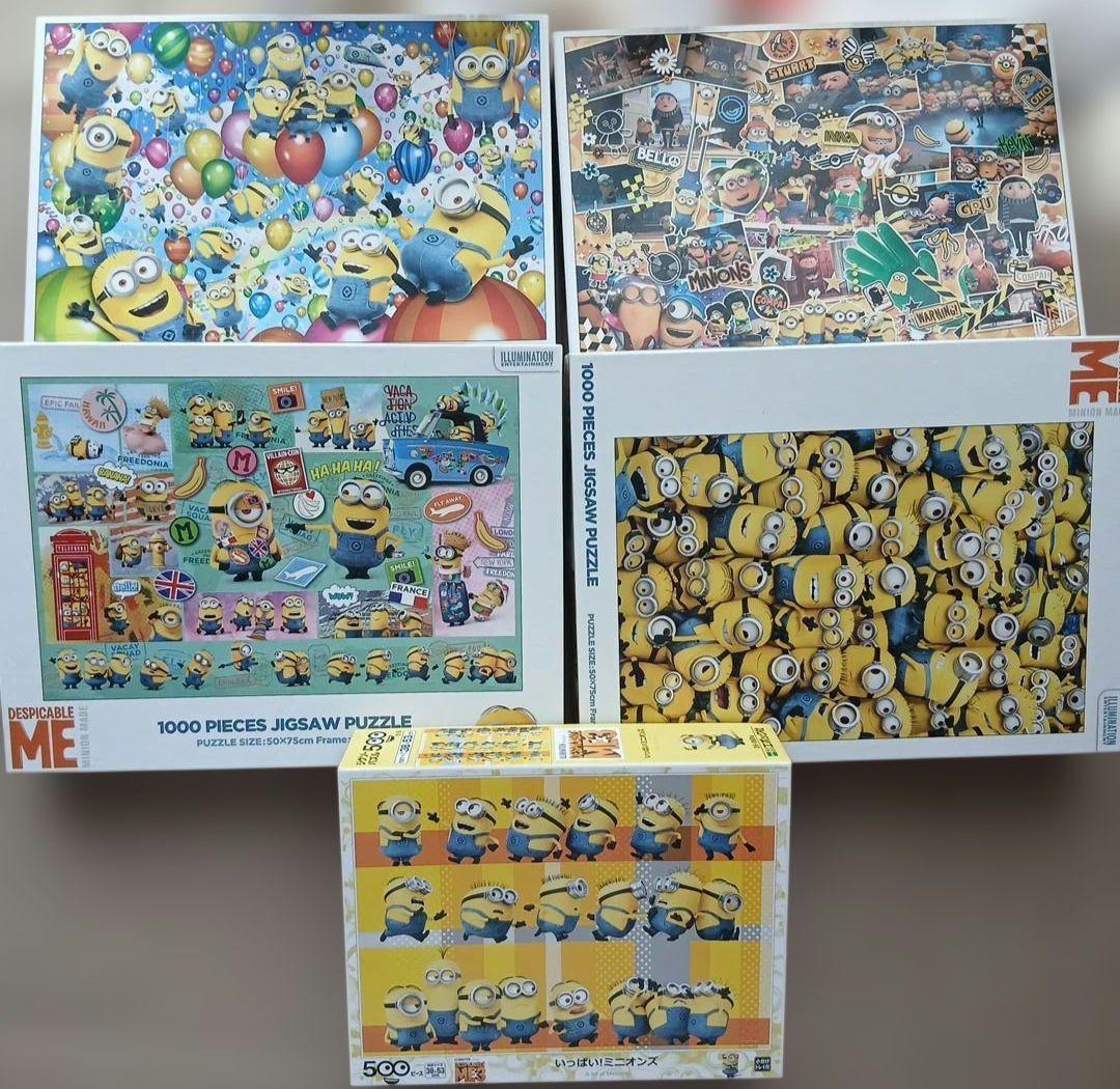 ミニオンズ ジグソーパズル 1000ピース 500ピース まとめ売り