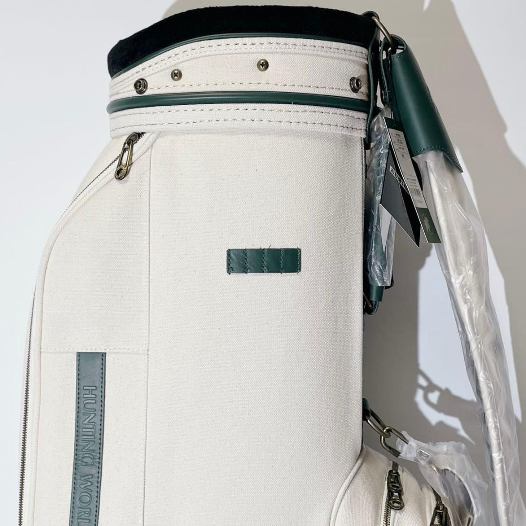 ハンティングワールド キャディバッグ 9型 47インチ対応 未使用 タグ付き