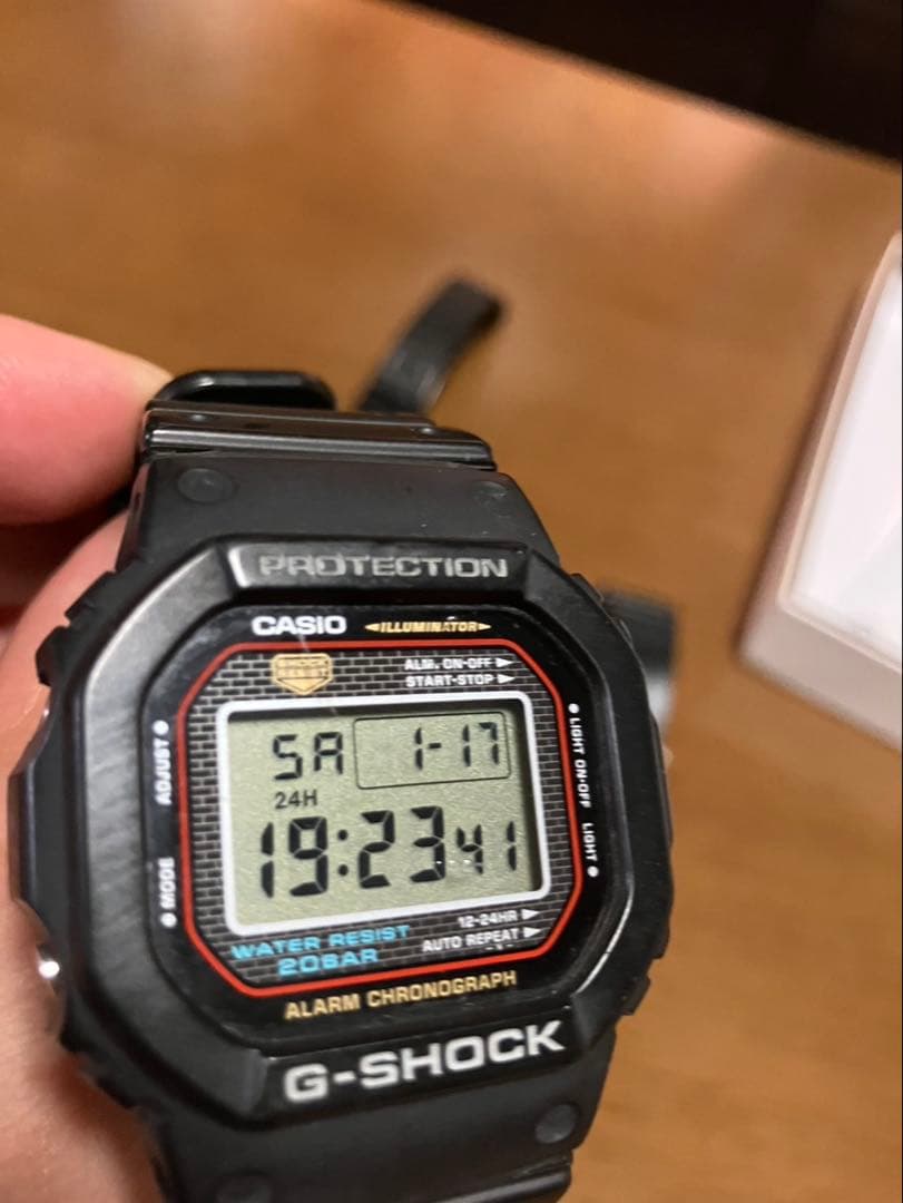 Ｇ-SHOCK カシオ　ＤＷ-5000-1 復刻1stモデル