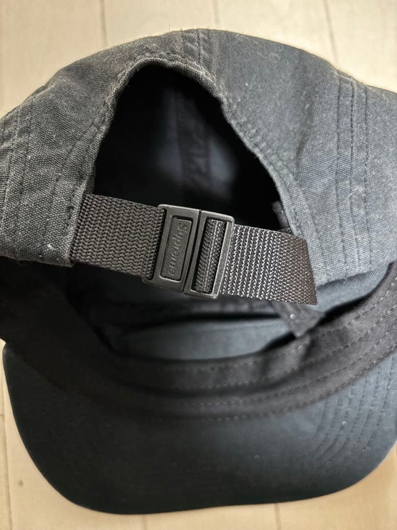 m　Supreme ブラック キャップ