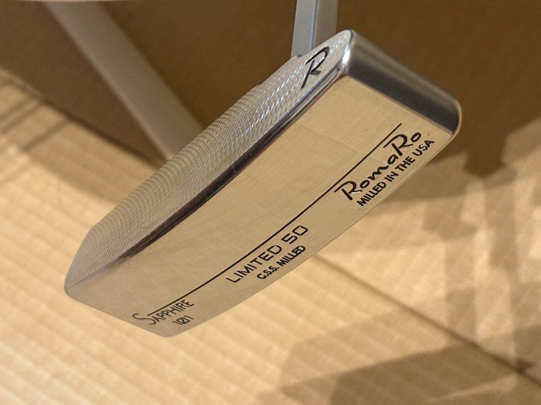 ロマロ Sapphire 101 GSS パター 限定50 CNCミルド