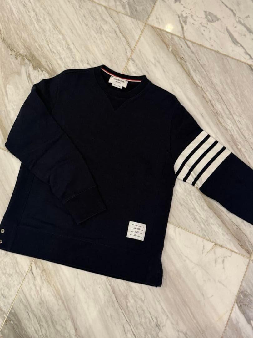 トムブラウン スウェット トレーナー ネイビー 4サイズ