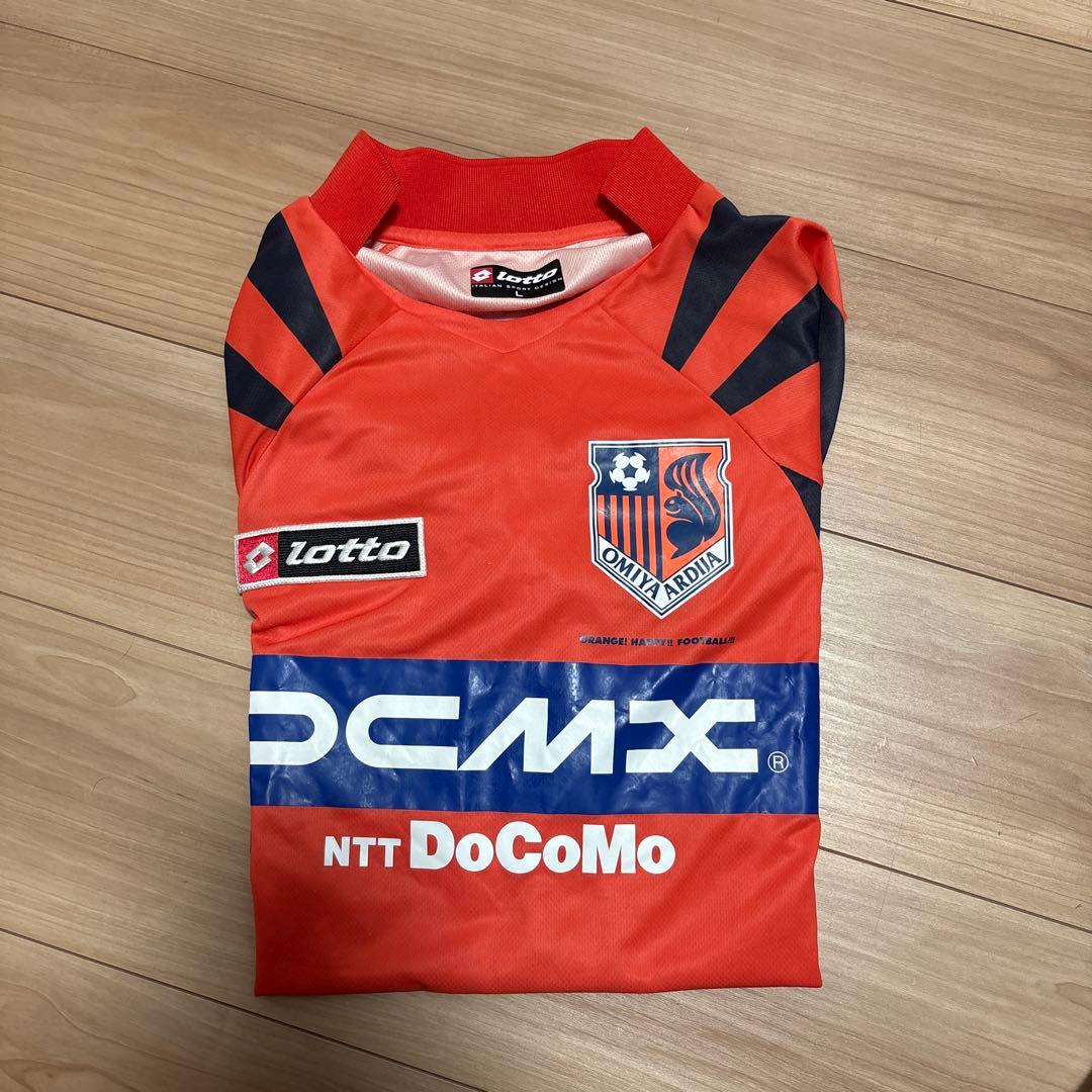 大宮アルディージャ　シャツ オレンジ ストライプ