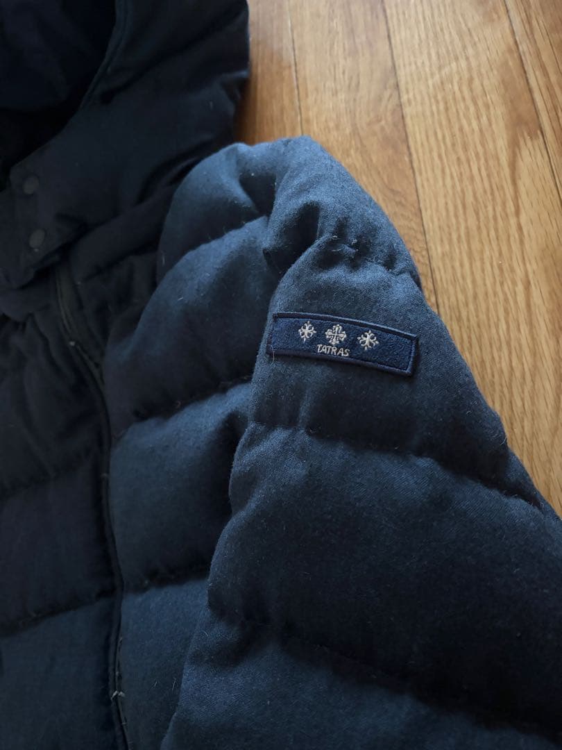 タトラス ダウンジャケット ネイビー サイズ04