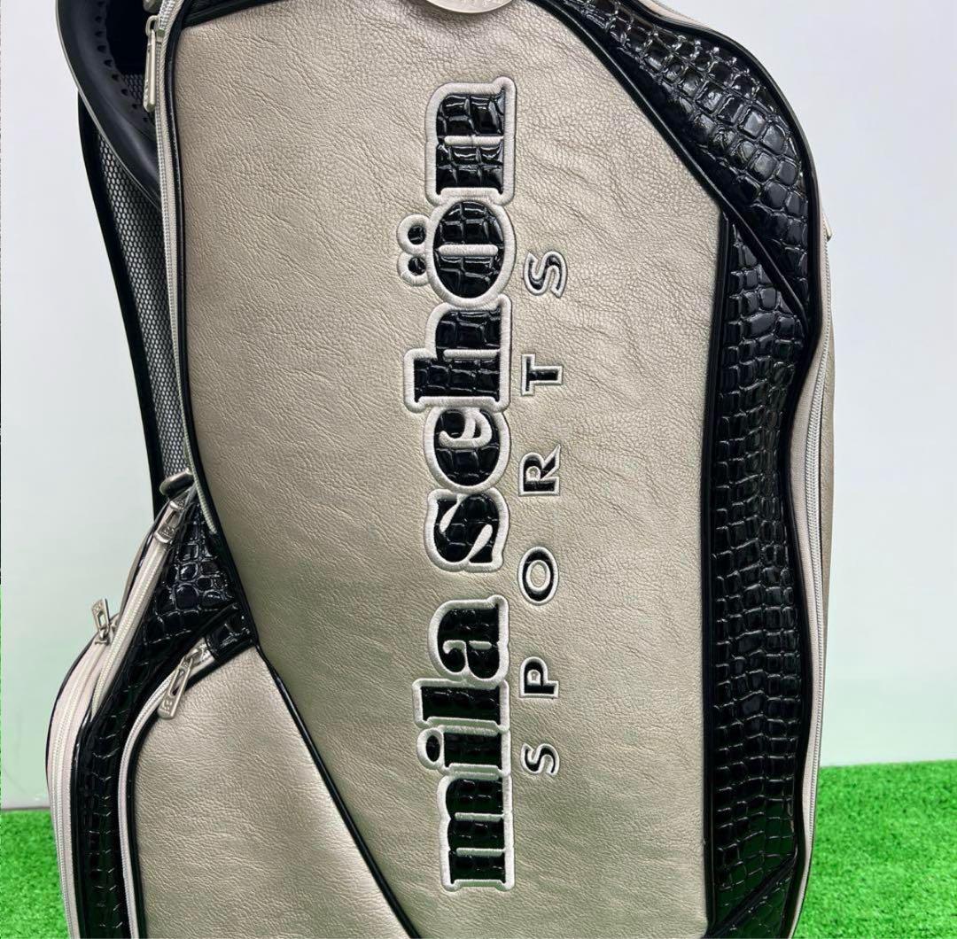 mila schon ミラショーン　キャディバッグ　ゴルフバック　9インチ　中古
