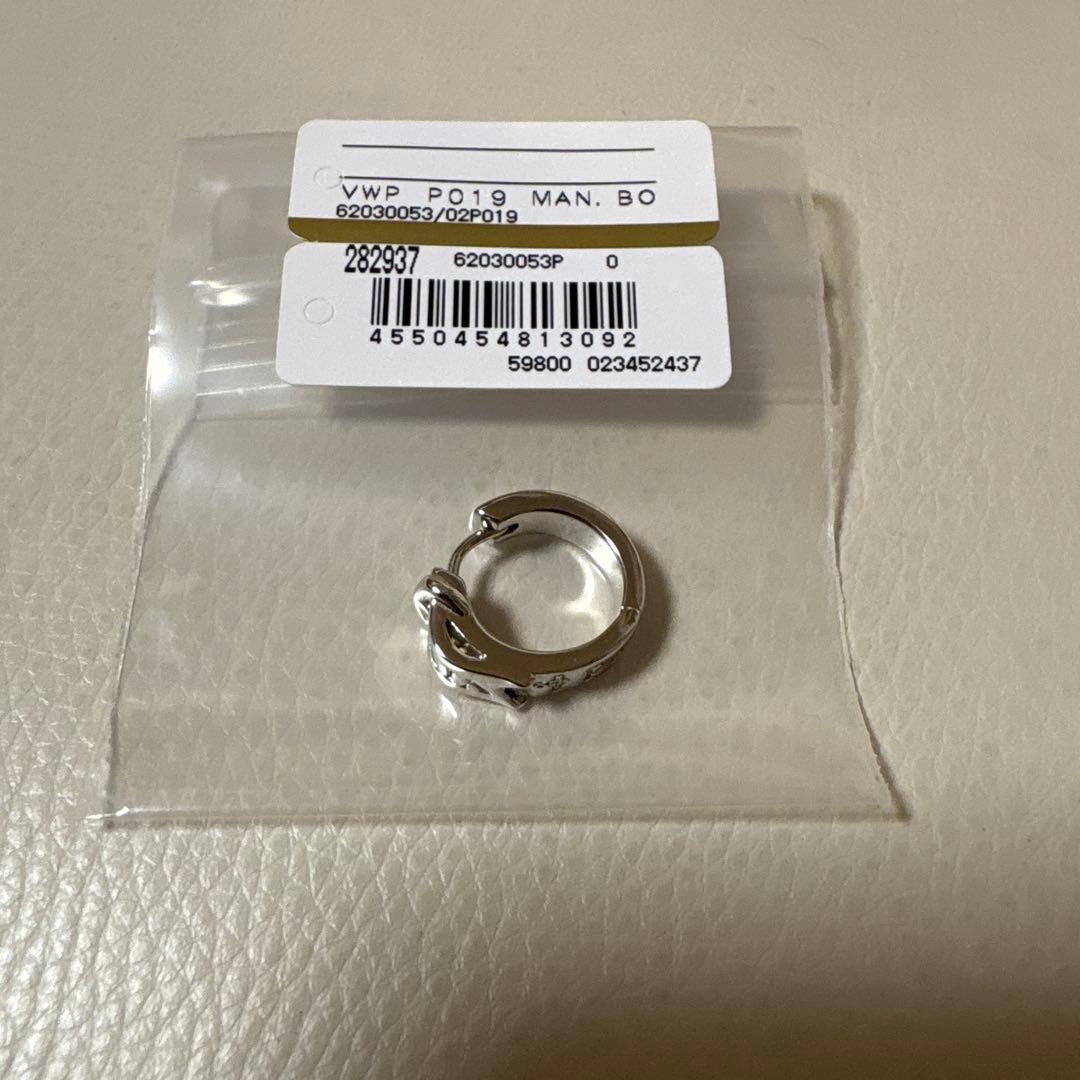 正規品 美品　Vivienne MAN BOBBY シングルフープピアス