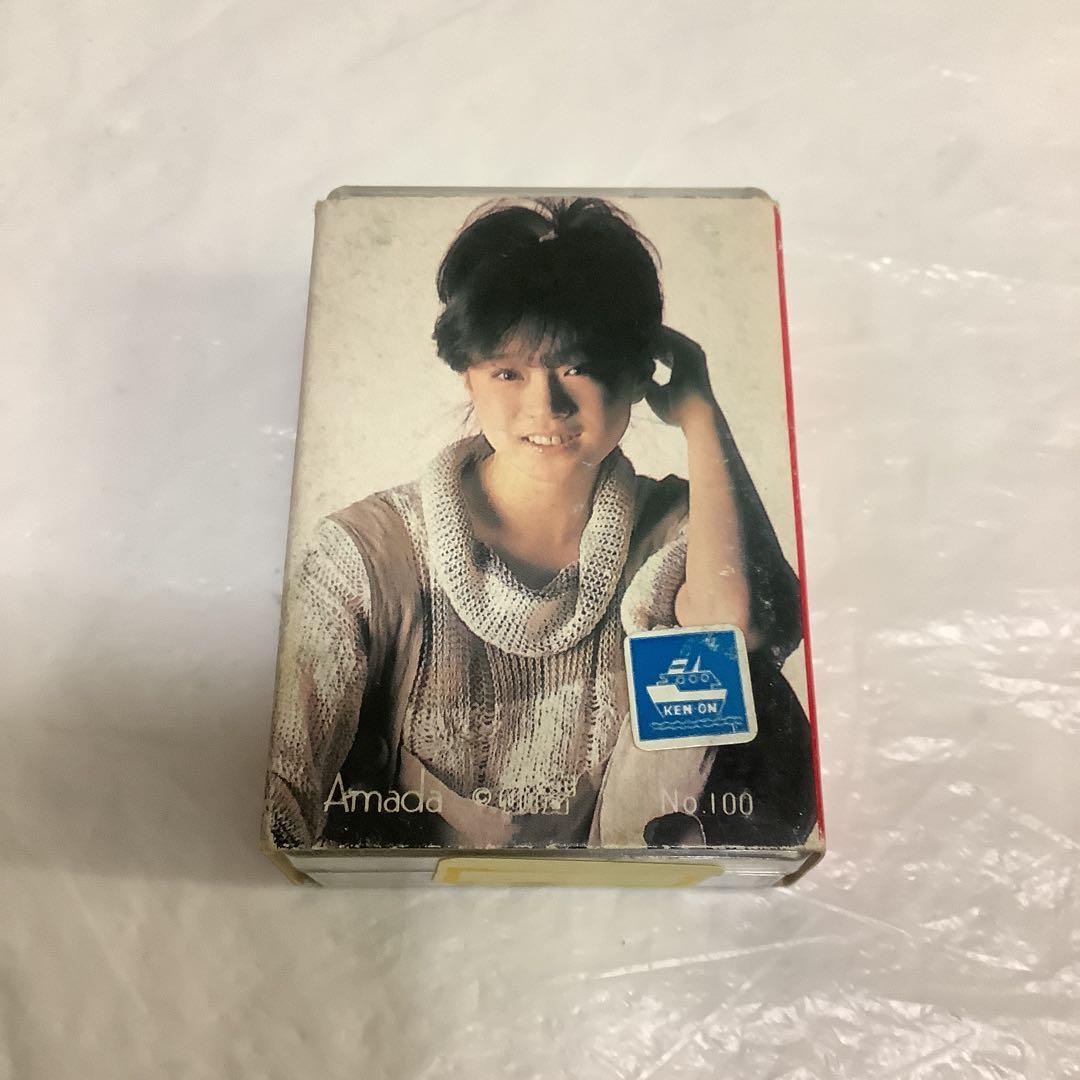 7494⑦中森明菜 トランプ 昭和レトロ　レア