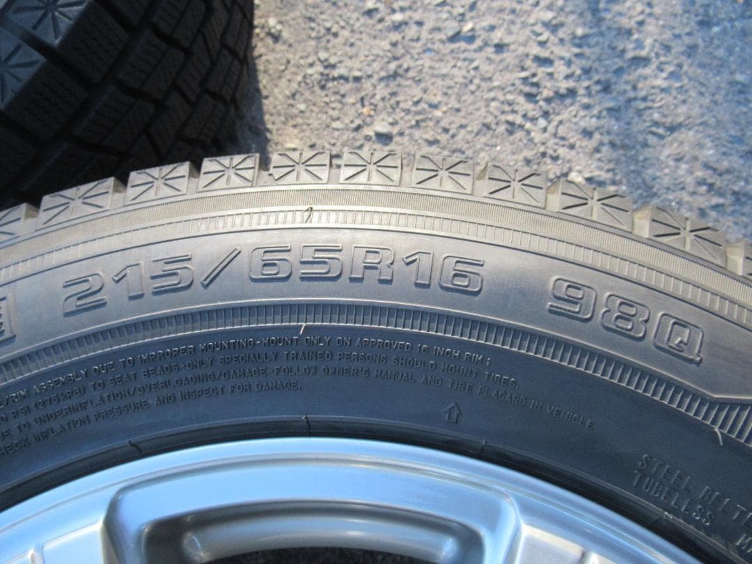 スタッドレス☆215/65R16 GY アルファード ヴェルファイア 手渡しOK