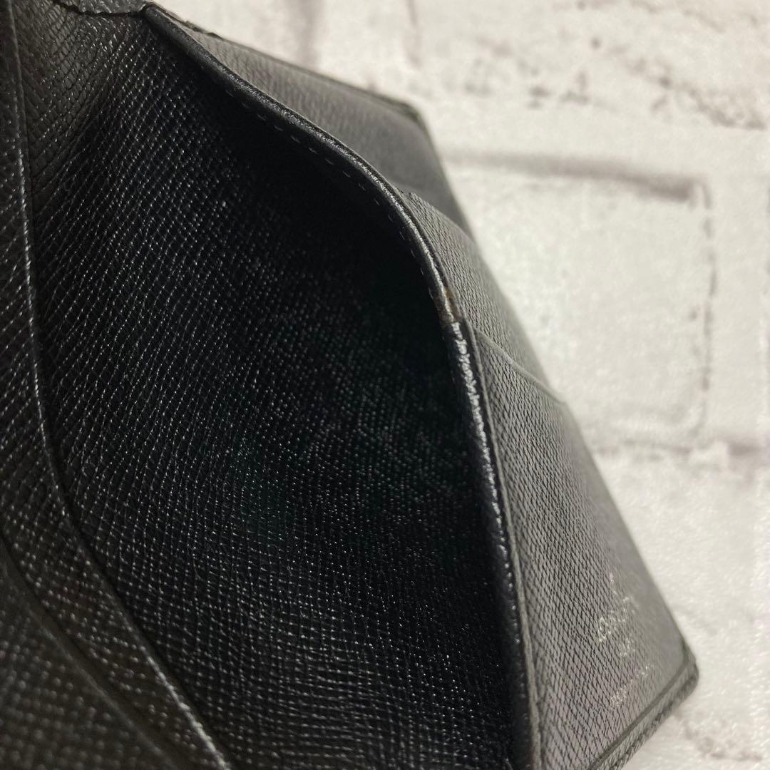 ルイヴィトン☆名刺入れ　ブラック　紙袋付き