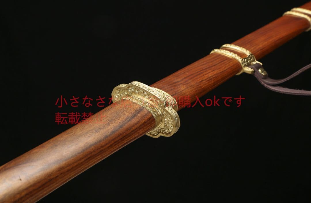 玄甲唐横刀百錬模様鋼鳳尾紋焼刃  古兵器 武具 刀装具 日本刀 模造刀 居合刀