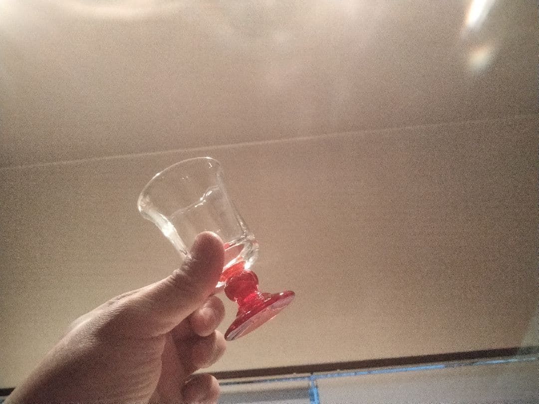 倉敷ガラス　名工　小谷眞三 リキュールグラス3個とカラー写真集