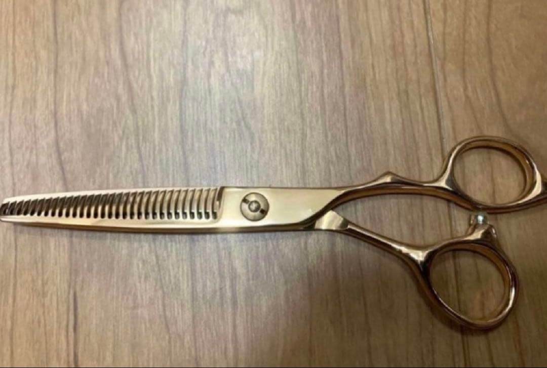 セニングシザー　ピンクゴールド　６インチ