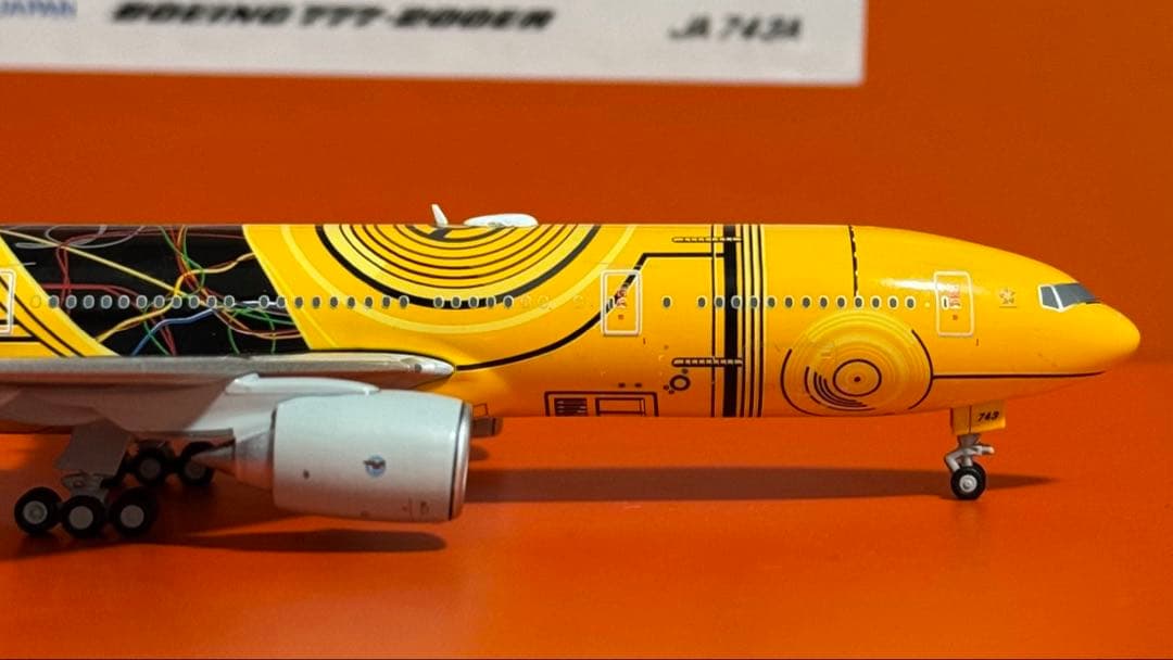 JC ANA C-3PO B777-200ER JA743A 1/400 新品