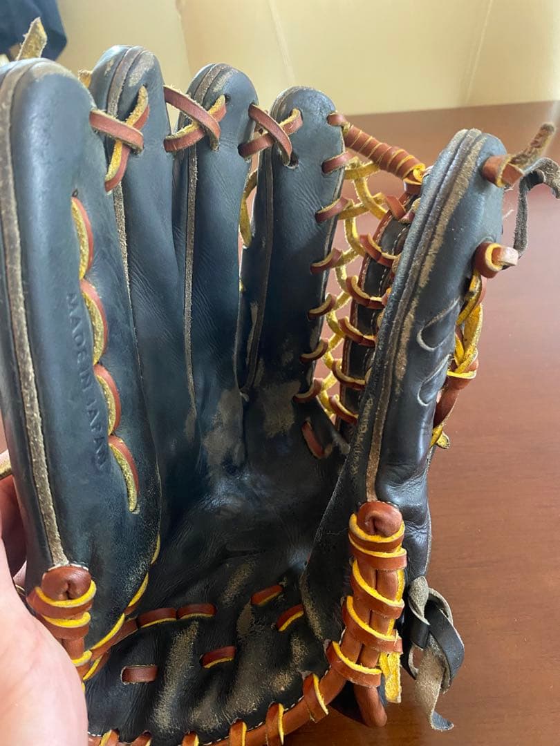 Nike 野球用レザーグローブ 黒