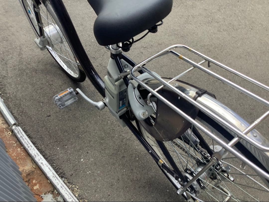 サンヨー新機種電動アシスト自転車eneloop bike26インチブラウンアルミ