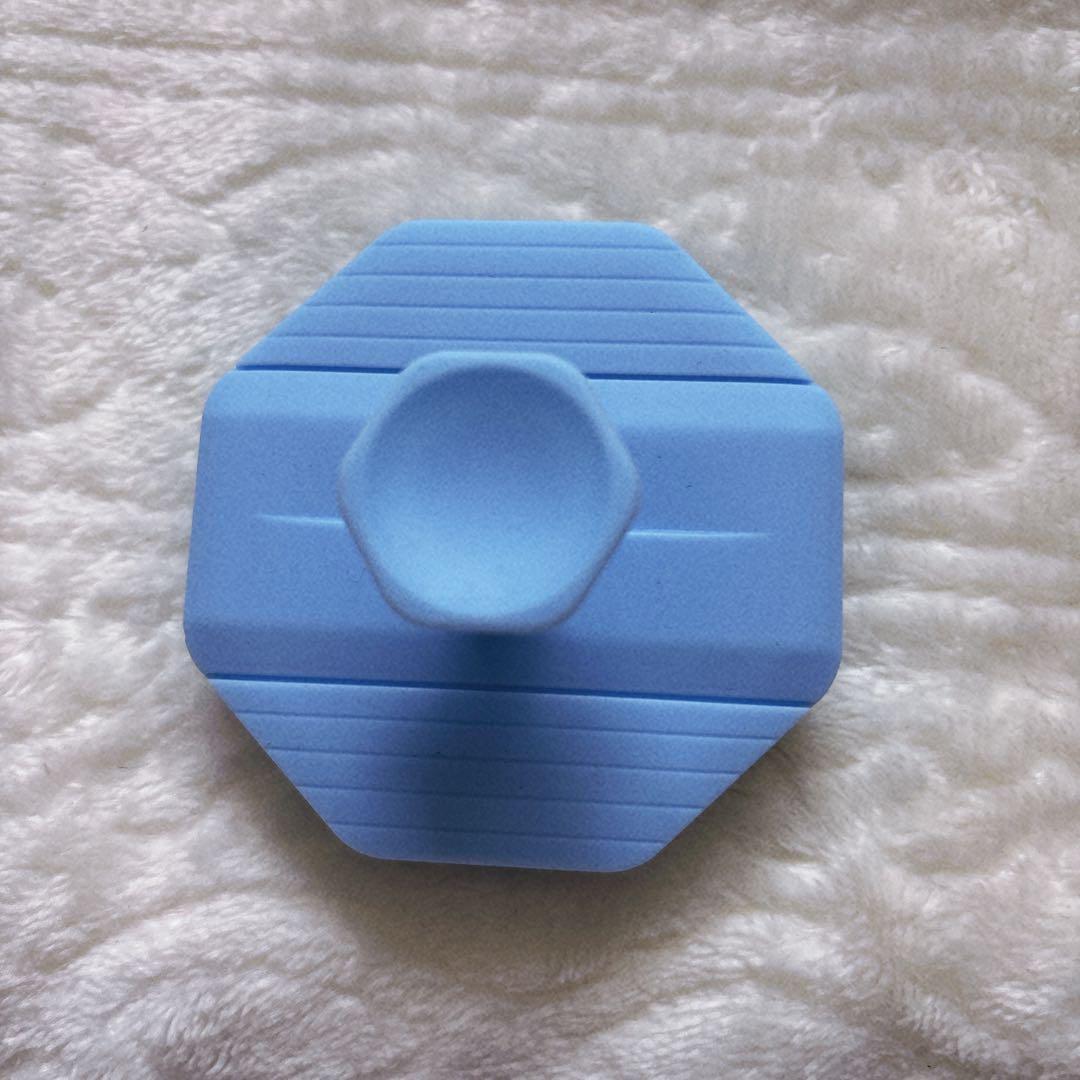 【ブラック ライトブルー】頭皮マッサージブラシ 柔らかい 2点セット 男女兼用