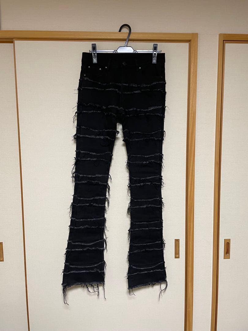 mnml フレア　drip swag フレア　w30