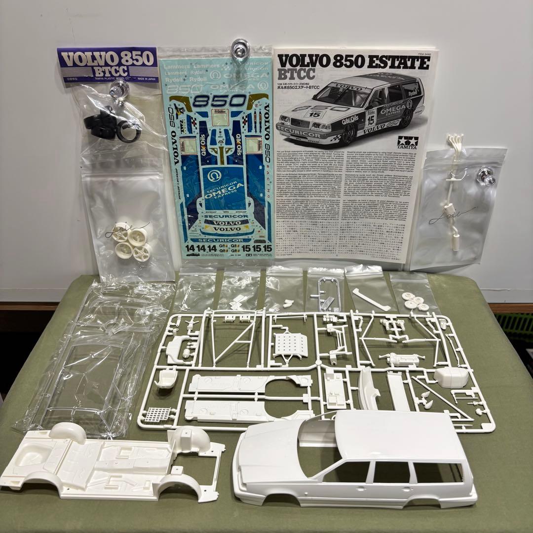 タミヤ 1/24 ボルボ 850 エステート BTCC 未組立 プラモデル