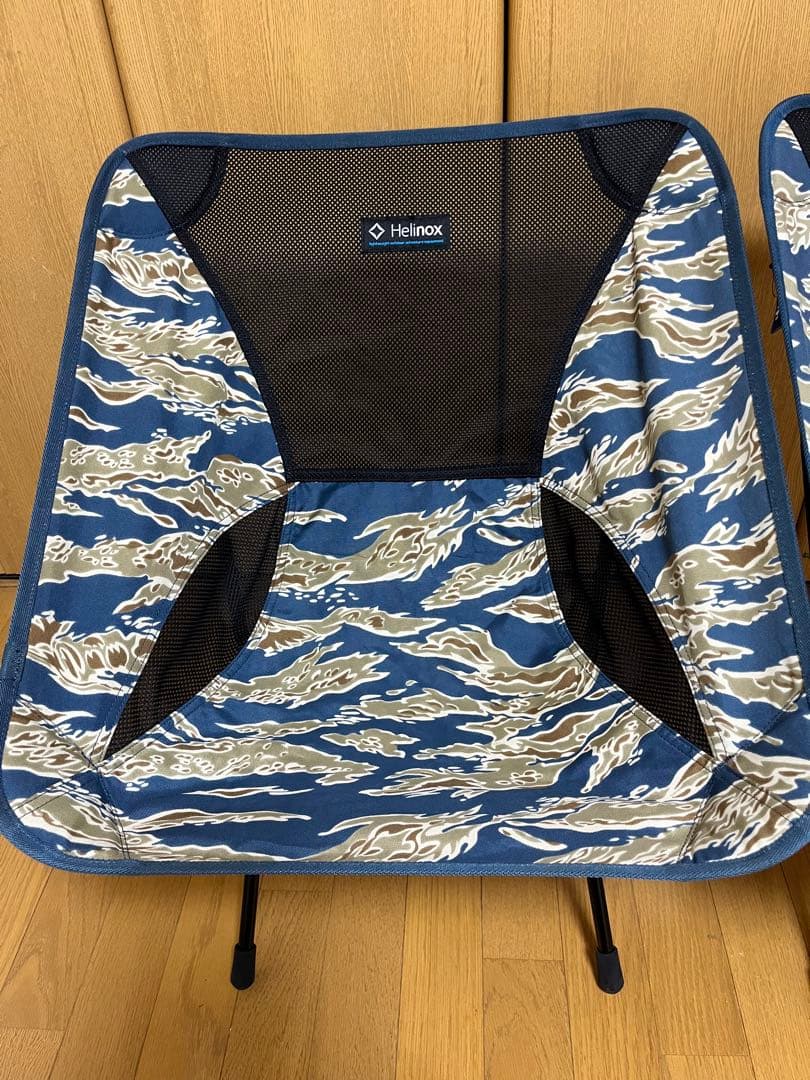 【極美品】Helinox ヘリノックス チェアワン タイガーカモ　2脚セット