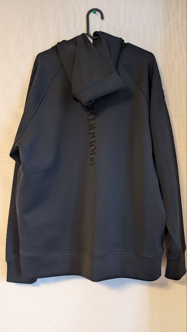 BRIEFING GOLF MEN'S 3D LOGO HOODIE 黒 L