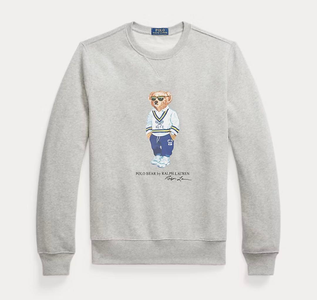 ポロラルフローレン パーカー メンズ ポロベア　フリース スウェット　新品
