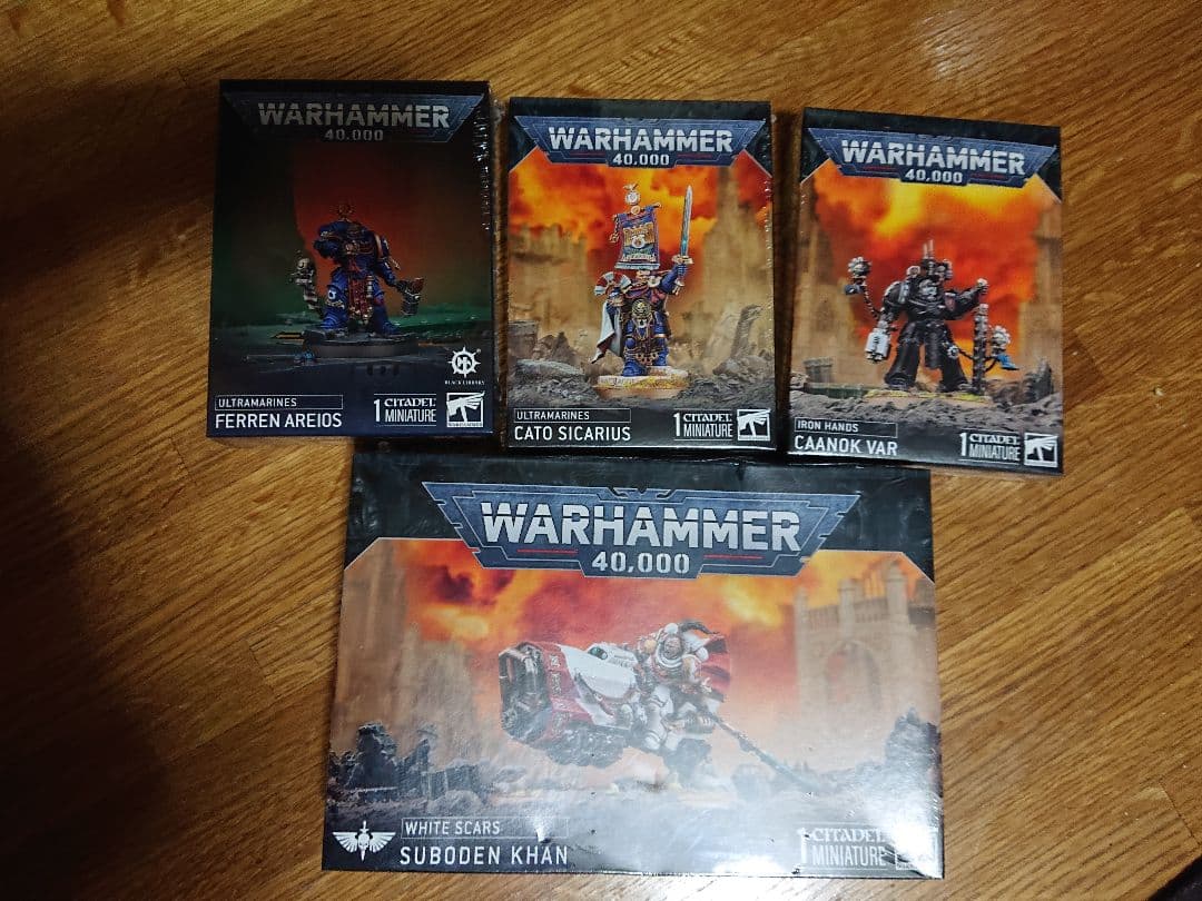 ウォーハンマー40k ウルトラマリーン等計4点セット