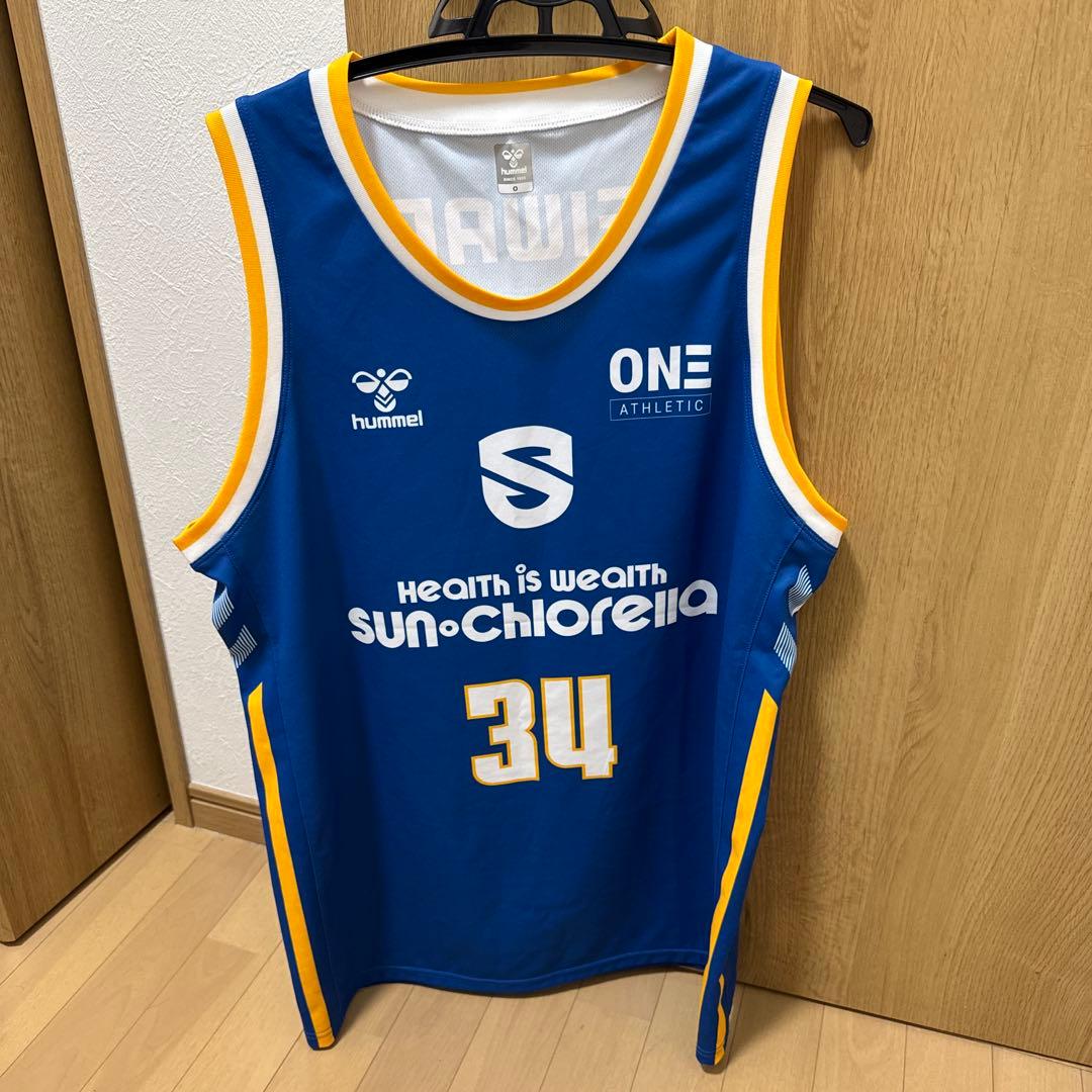 滋賀レイクス　2025-2026 長谷川比源　レプリカユニフォーム　Oサイズ