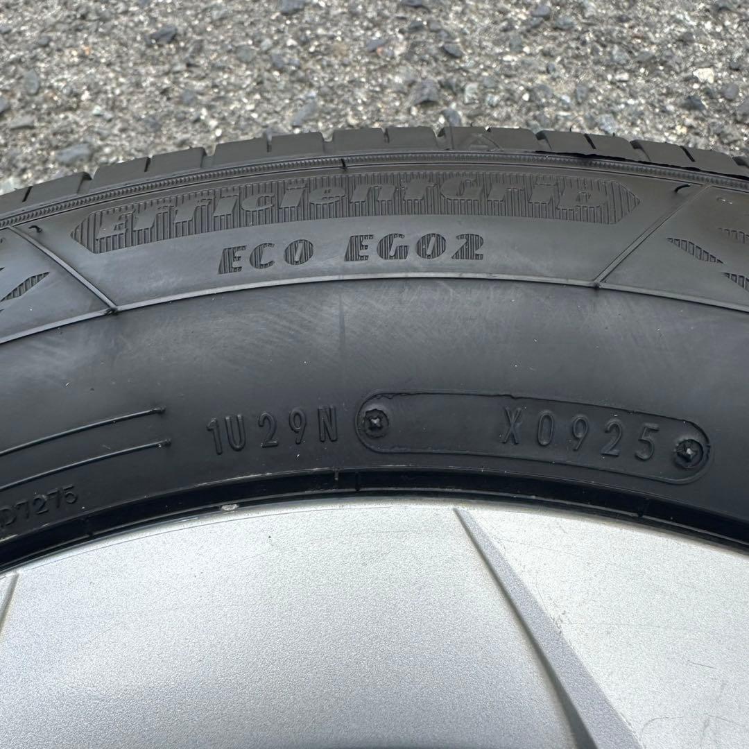 トヨタプリウス30後期純正ホイール 4本サマータイヤ付