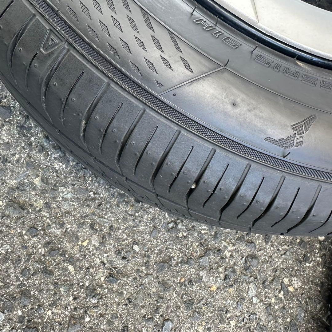 トヨタプリウス30後期純正ホイール 4本サマータイヤ付