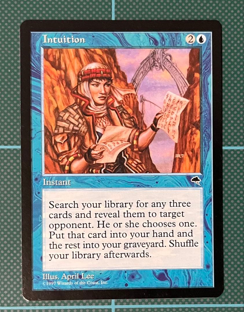 MTG 直観/Intuition TMP 英語