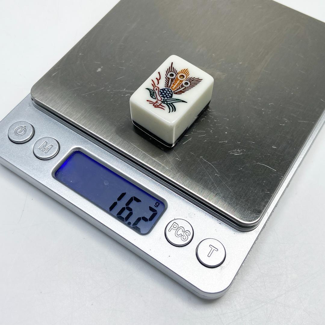 極希少 ミズノ丸一 麻雀牌 背黒 家紋 法悦