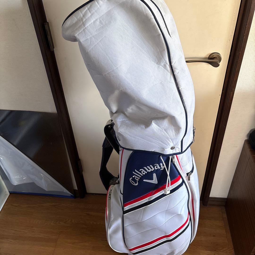 Callaway キャディバッグ ホワイト/ネイビー