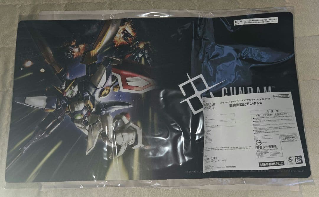 ガンダムTCG ティーチングアプリキャンペーンプレイマット ウイングガンダム