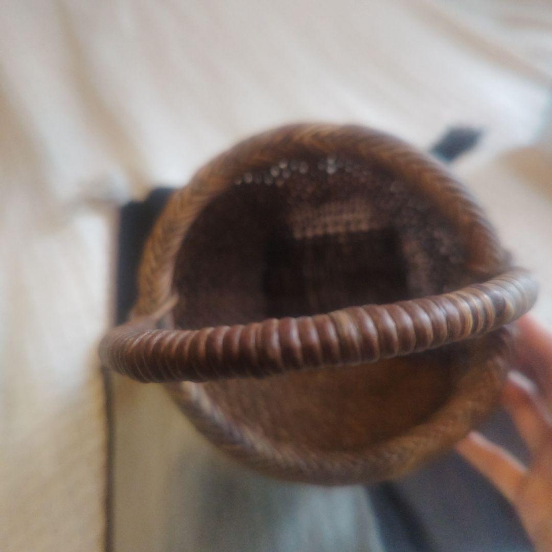 アケビ　木通　籠　バスケット