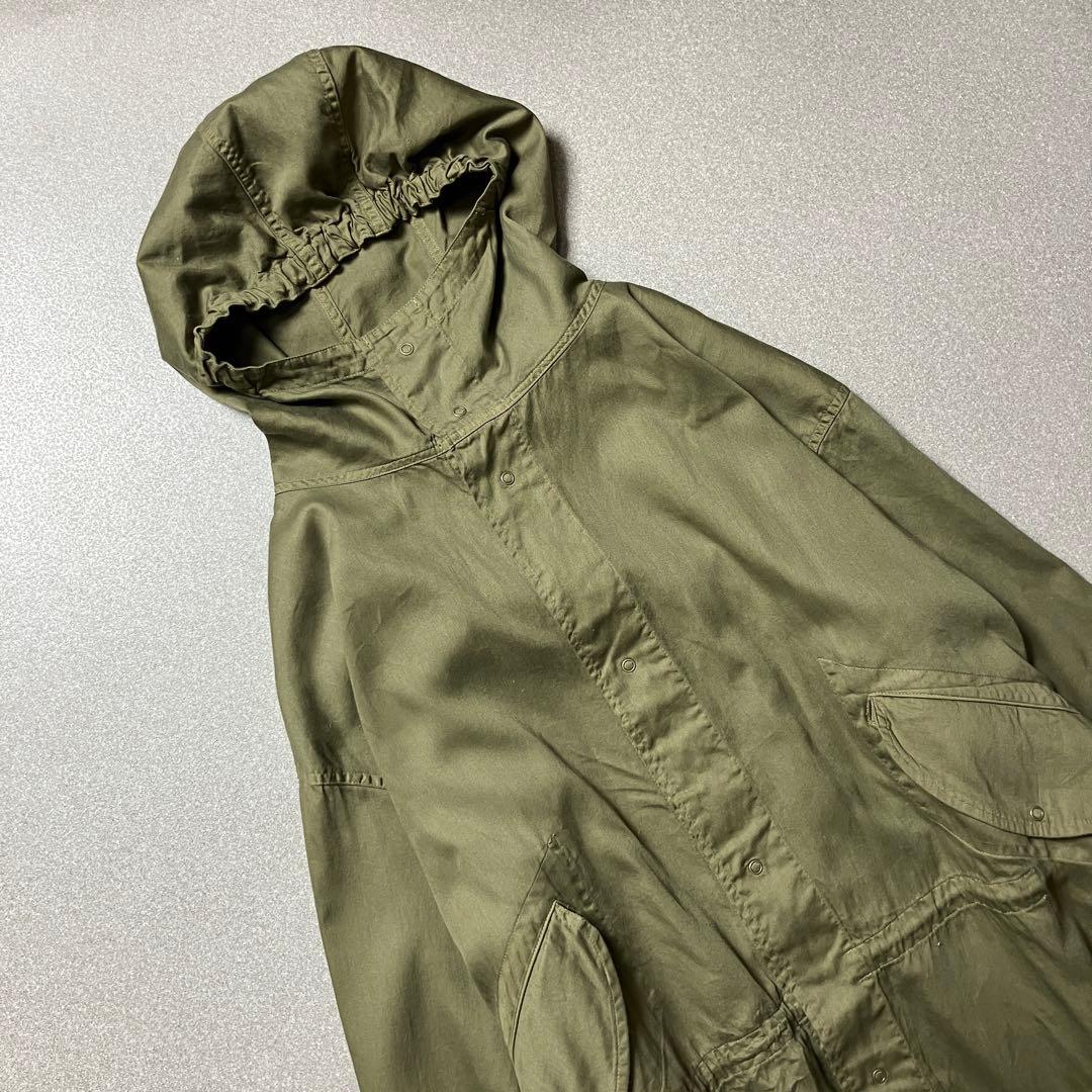 【23年モデル】ヴェリテクール フィッシュテールパーカー モッズコート フード