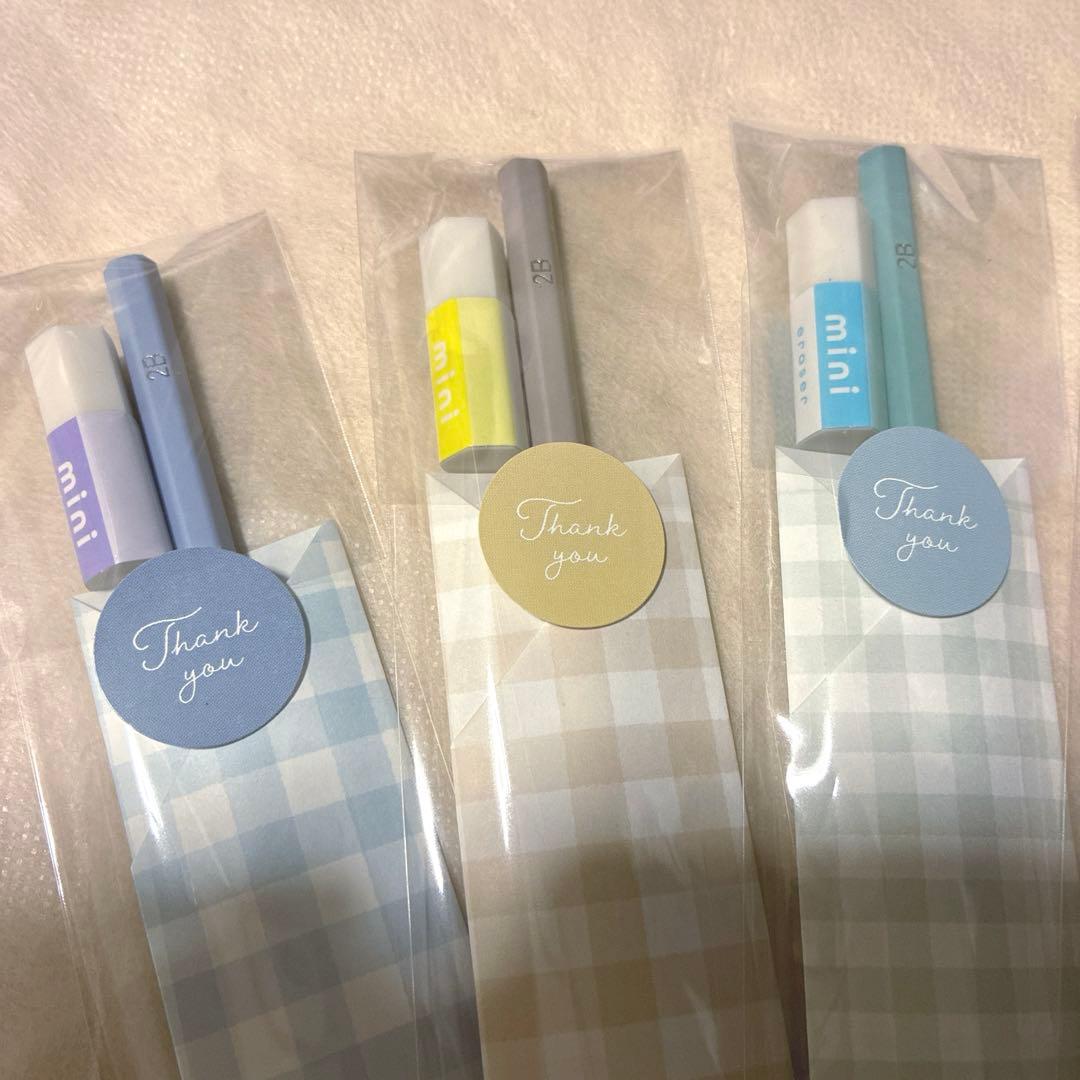 鉛筆68えんぴつプチギフト30個　ばら撒　退職　　お礼　引越　文具　バレンタイン