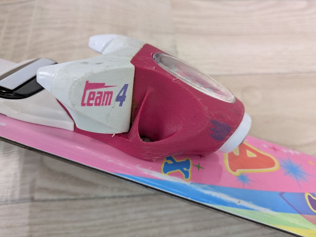 こねずみ　KAZAMA スキー板 ✕ 　ストック　セット