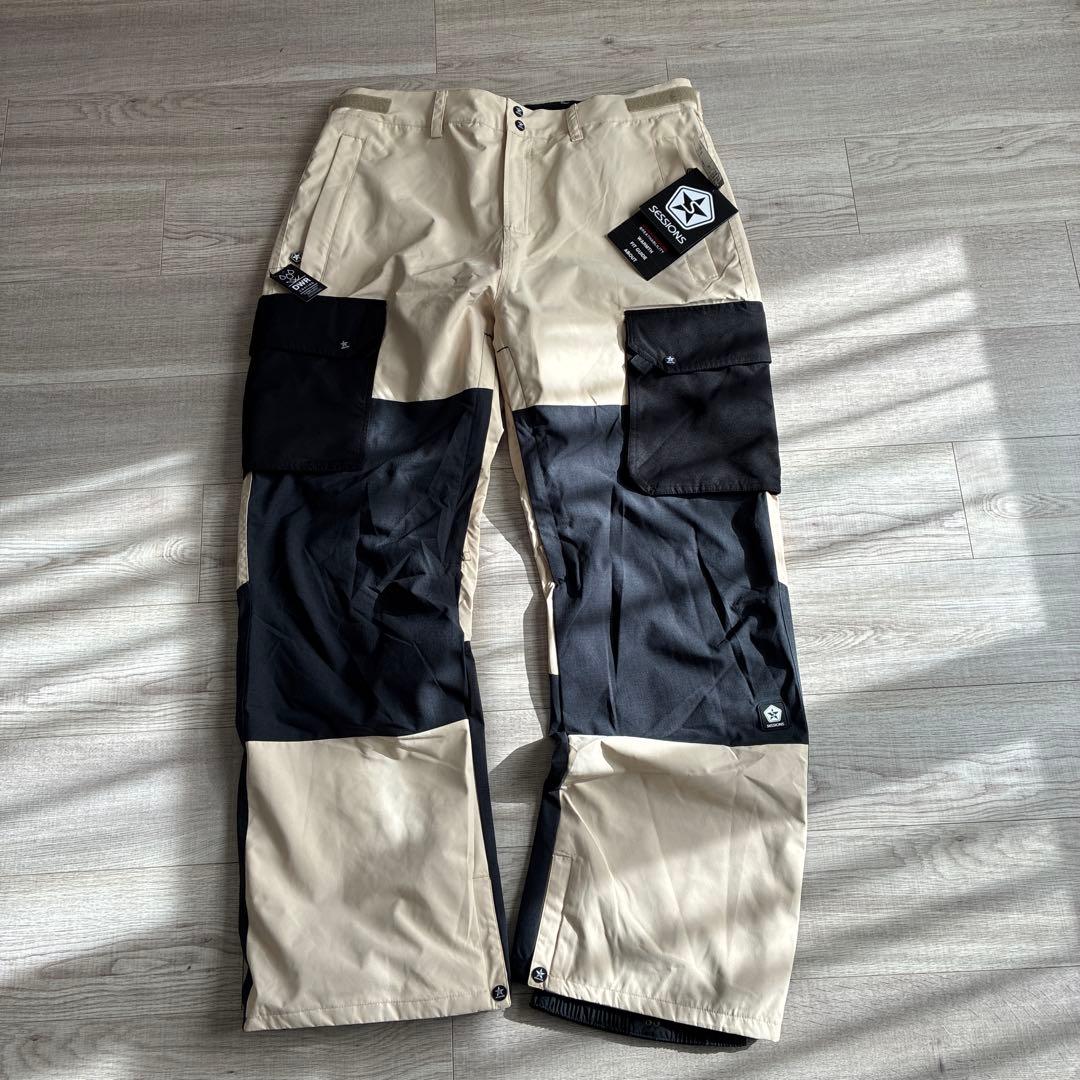 定価3.7万未使用 セッションズ MAJOR CARGO スノーボードパンツXL