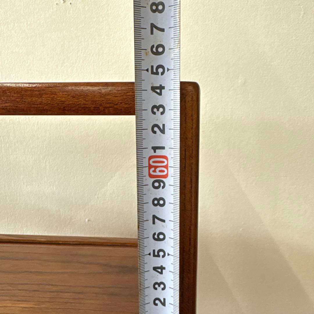 天然木　段違飾り棚　茶箪笥　ミニ