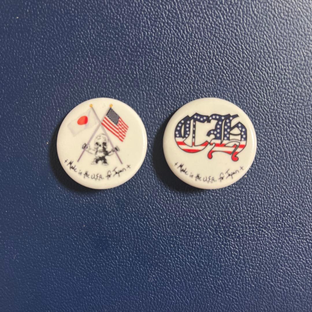 クロムハーツ 缶バッジ 2個